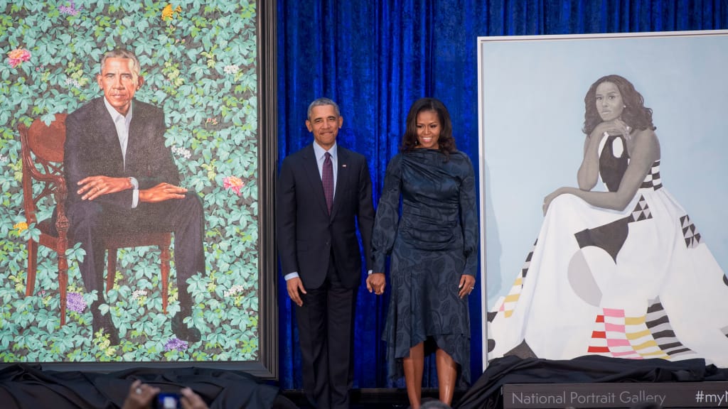 2/12/18 O&A NYC ART: The National Portrait Gallery Unveils Barack And ...
