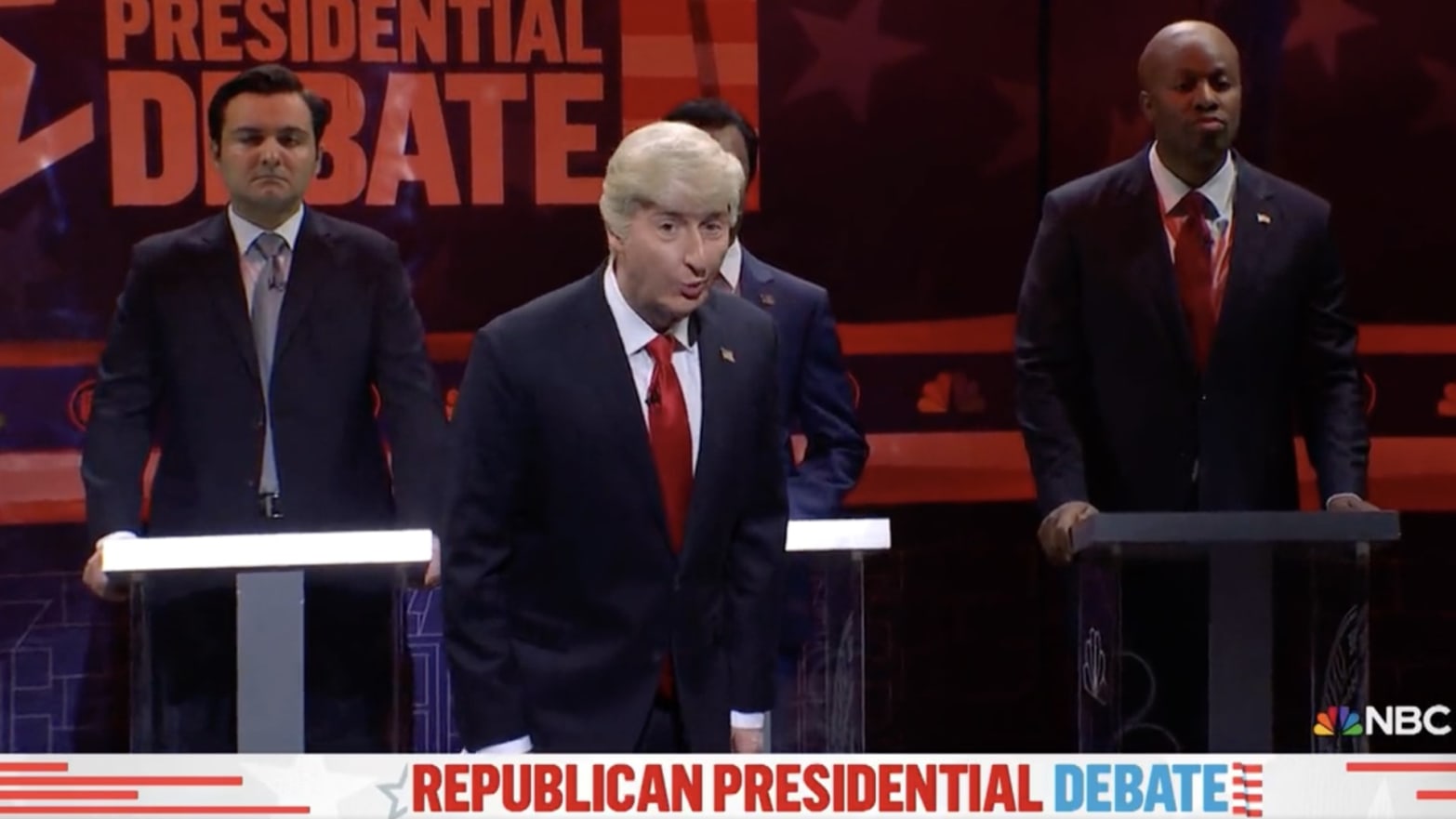 11/16/23 O&A NYC THE MORNING FUNNIES: Republican Debate Cold Open - SNL ...