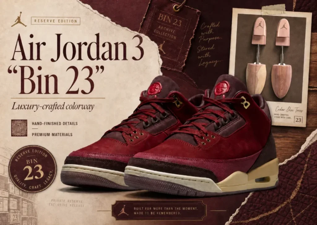 6/12/26 O&A NYC WALESTYLEZ FOOTWEAR SPECIAL: Air Jordan 3 Bin 23 Collection