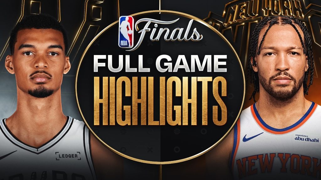 6/11/26 O&A NYC WALESTYLEZ SPORTS REVIEW: San Antonio Spurs at NewYork Knicks - NBA Finals Game 4 Highlights