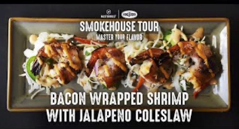 8/2/26 O&A NYC GRILLING FOR THE WEEKEND: Bacon Wrapped Shrimp with Jalapeño Coleslaw